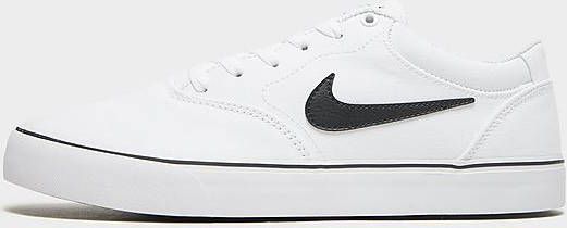 Nike SB Chron 2 Canvas Skateschoen White White Black Heren
