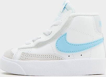 Nike Schoen voor baby's peuters Blazer Mid '77 Summit White Photon Dust White Aquarius Blue Kind Summit White Photon Dust White Aquarius Blue