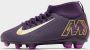 Nike JR. Mercurial Kylian Mbappé Voetbalschoenen Kinderen Paarse Kunstgras Korken - Thumbnail 2