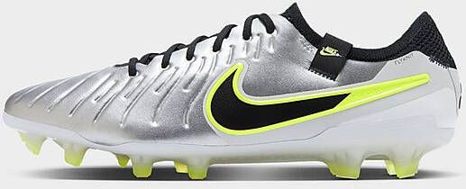 Nike Legend 10 Elite FG Heren Voetbalschoenen zilver - Foto 2