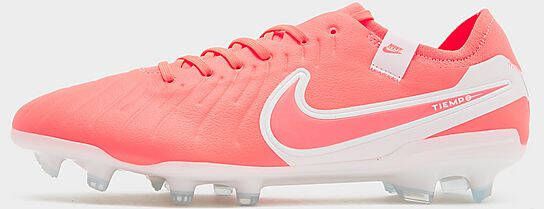 Nike Low top voetbalschoenen (stevige ondergrond) Tiempo Legend 10 Pro Hot Lava- Heren Hot Lava