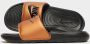 Nike Victori One Slipper voor dames Black Metallic Copper Black Dames - Thumbnail 5