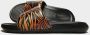 Nike Victori One Slipper met print voor dames Black Black Dames - Thumbnail 5