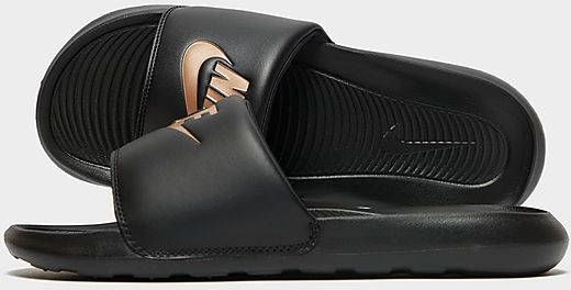 Nike W Victori One Slide Black Mtlc Red Bronze Black Schoenmaat 36 1 2 Slides CN9677 001 - Foto 3