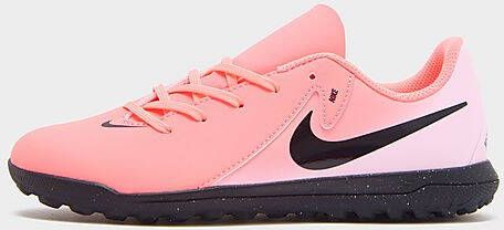 Nike Voetbalschoenen voor kleuters kids (turf) Jr. Phantom GX 2 Club Pink