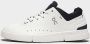 ON Running Witte hardloopschoenen met marineblauwe details White - Thumbnail 5