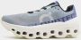 On Cloudm ster Dames Schoenen Blauw Maat: 40.5 Mesh Synthetisch Foot Locker - Thumbnail 2