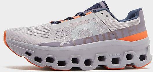 ON Running Grijze Sneakers met Oranje Details Gray Heren - Foto 4