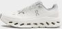 On Low-Top Sneakers White Sneakers With Blue Details And Logo Embroide in wit - Thumbnail 2
