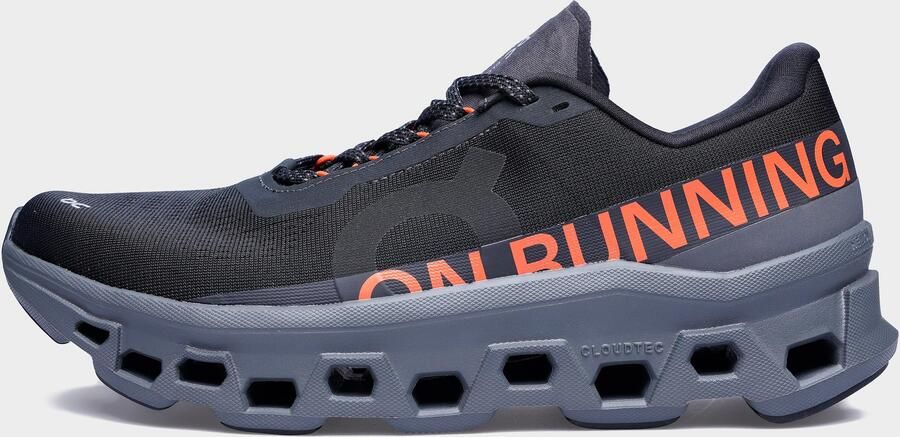ON Running Cloudmonster Zwart- Heren Zwart