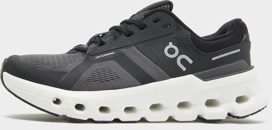 On Women's Cloudrunner 2 Hardloopschoenen zwart grijs - Foto 3