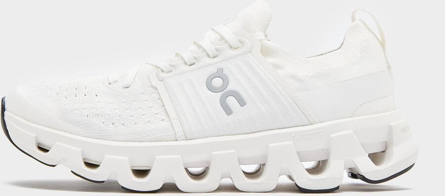 On Women's Cloudswift 4 Hardloopschoenen grijs wit - Foto 3