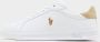 POLO RALPH LAUREN Ralph Lauren Lage Sneakers Heren Hrt Court Ii Maat: 45 Materiaal: Leer Kleur: Wit - Thumbnail 4