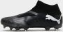PUMA Future 7 Match+ Veterloze Gras Kunstgras Voetbalschoenen (MG) Zwart Wit Donkergrijs - Thumbnail 4