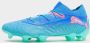 PUMA Future 7 Ultimate Gras Kunstgras Voetbalschoenen (MG) Blauw Turquoise Wit - Thumbnail 5