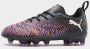 PUMA FUTURE 8 PLAY FG AG Jr Unisex Sportschoenen Black- White-Glowing Red - Thumbnail 10