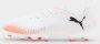 PUMA FUTURE 8 PLAY FG AG Jr Unisex Sportschoenen White- Black-Glowing Red - Thumbnail 3