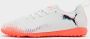 PUMA Future 8 Play Tf Voetbalschoenen Voor Kinderen Wit - Thumbnail 2