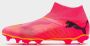 PUMA Future 7 Match+ Veterloze Gras Kunstgras Voetbalschoenen (MG) Roze Zwart Oranje - Thumbnail 4