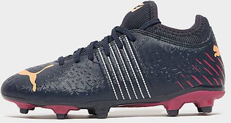 PUMA Future Z 4.2 Gras Kunstgras Voetbalschoenen(MG)Kids Donkerblauw Oranje Roze - Foto 2