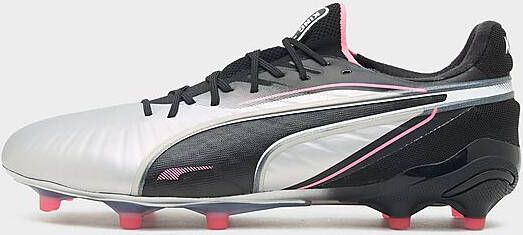 Puma King Ultimate FG Silver- Heren Silver