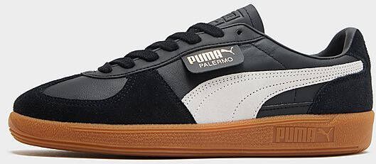 Puma Palermo Lth Black Feather Gray Gum Zwart Leer Lage sneakers Unisex - Foto 13