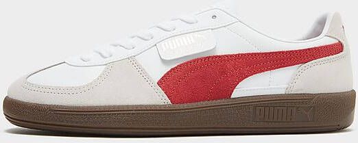 Puma Palermo W Wht red gum$ WHITE- Heren WHITE