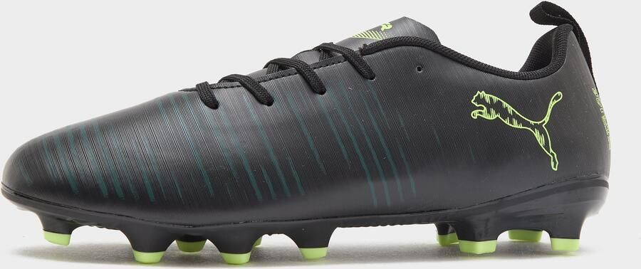 PUMA FUTURE 8 PLAY FG AG Jr Unisex Sportschoenen Black-Fizzy Light-Green Terrain - Foto 3