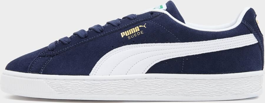 PUMA Schuhe Low Suede Classi Navy- White - Foto 4