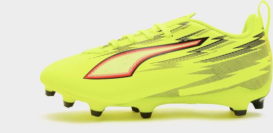 PUMA ULTRA 6 PLAY FG AG Jr Unisex Sportschoenen Yellow Alert- Black-Glowing Red-Lime Squeeze - Foto 3