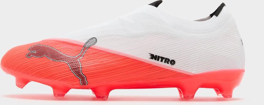 PUMA Ultra Nitro 7 Match Ll Fg ag Voetbalschoenen Rood Wit - Foto 2