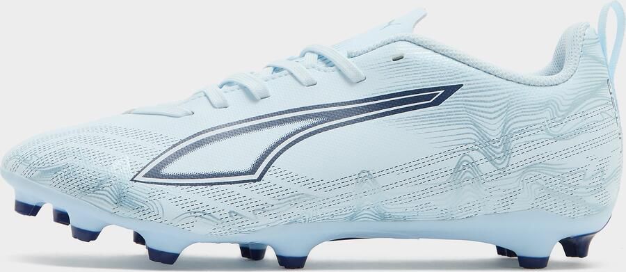 PUMA ULTRA 6 PLAY FG AG Jr Unisex Sportschoenen Icy Blue- White-Blue Jewel - Foto 2
