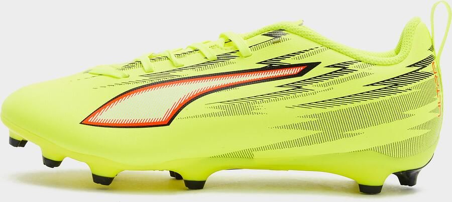 PUMA ULTRA 6 PLAY FG AG Jr Unisex Sportschoenen Yellow Alert- Black-Glowing Red-Lime Squeeze - Foto 4