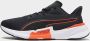 PUMA Power Frame Hardloopschoenen Black Cherry Tomato Heren - Thumbnail 4