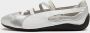 Puma Speedcat Dames Schoenen Zilver Maat: 34.5 Suède Foot Locker - Thumbnail 2