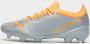 PUMA Ultra 2.4 Gras Kunstgras Voetbalschoenen (MG) Zilver Oranje - Thumbnail 3