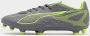 Puma Ultra 5 Play FG AG senioer voetbalschoenen zwart geel zilver - Thumbnail 4
