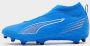 PUMA Ultra 6 Match+ Ll Fg ag Voetbalschoenen Voor Kinderen Blauw - Thumbnail 2
