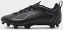 PUMA ULTRA 6 PLAY FG AG Jr Unisex Sportschoenen Black-Fizzy Light-Green Terrain - Thumbnail 2