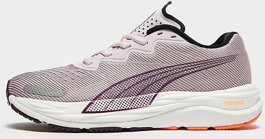 PUMA Velocity Nitro 2 Dames Sportschoenen Hardlopen Weg grijs oranje - Foto 3