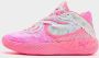 Puma Mb.05 World Tour Sneakers Heren Roze Mesh Synthetisch - Thumbnail 1