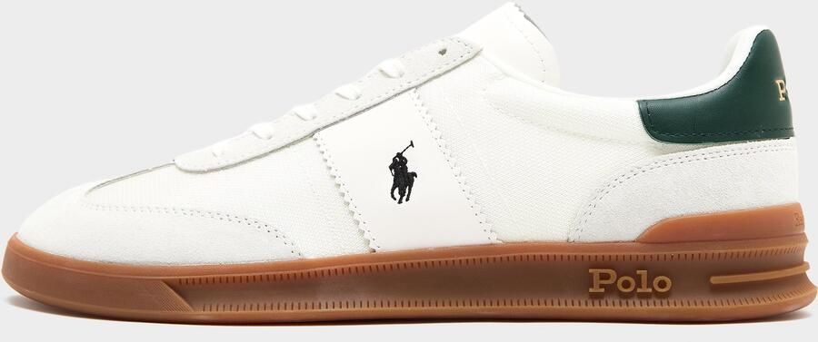 Polo Ralph Lauren Sneakers laag donkergroen wit offwhite - Foto 4