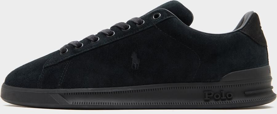 Polo Ralph Lauren Heritage Court Suede Zwart- Heren Zwart