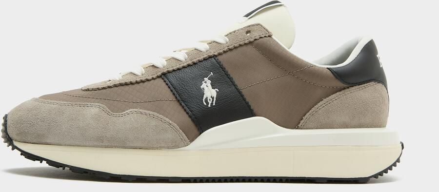 Polo Ralph Lauren Sneakers van leermix met logostitching model 'Train' - Foto 2
