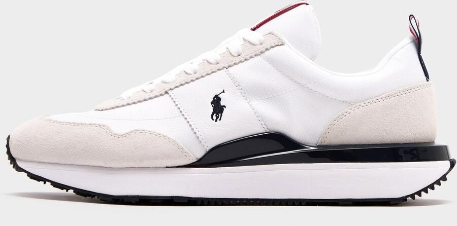 Polo Ralph Lauren Sneakers van gecoate leer-mix model 'TRAIN 89' - Foto 2