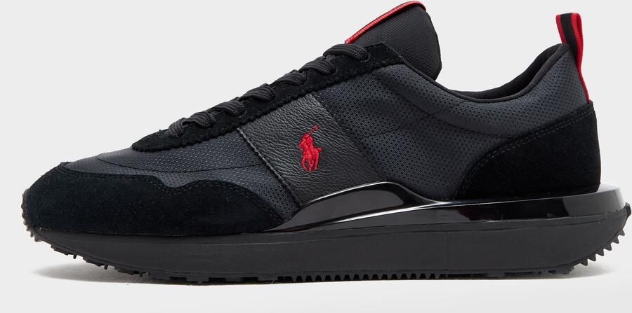 Polo Ralph Lauren Sneakers van gecoate leermix model 'TRAIN 89'
