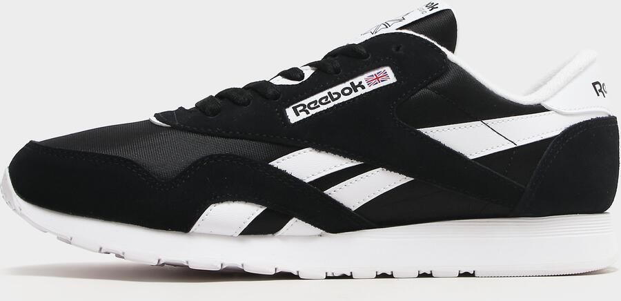 Reebok Classic Nylon Core Black Cloud White Cloud White- Heren Core Black Cloud White Cloud White - Foto 6