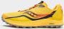 Saucony Peregrine 12 Heren Sportschoenen Hardlopen Trail geel zwart - Thumbnail 2