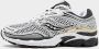 Saucony Progrid Omni 9 Sneakers Leatherlook Dames Zilverkleurig - Thumbnail 2