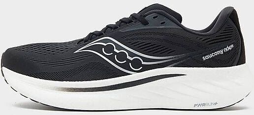 Saucony Ride 18 Black- Heren Black